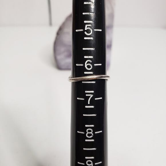 Unbranded .925 Sterling Silver Smoky Quartz Art Deco Ring - Picture 6 of 9